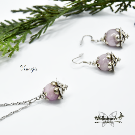 Necklace Kunzite Eledhwen