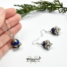 Boucles Lapis Lazuli Elendur