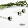 Earrings Onyx Tenebria