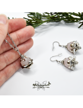 Earrings Quartz Rosië